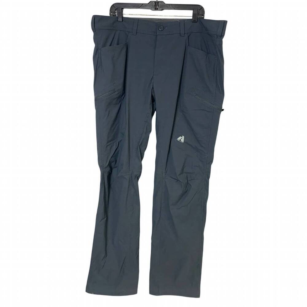 NEW EDDIE BAUER men's active fit lined guide pro pants in storm gray